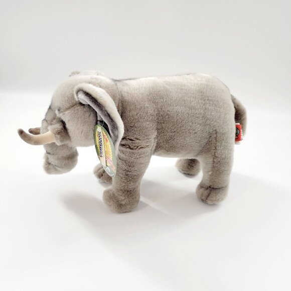 Adventure Planet Heirloom Collection Standing Elephant Stuffed Animal 12" NEW - Picture 2 of 12